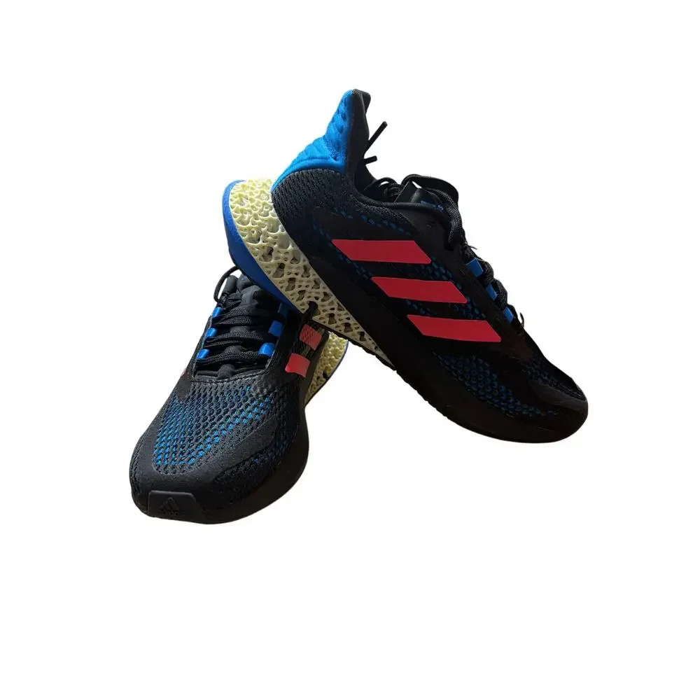 adidas 4DFWD_Pulse J GZ4004 Kid's Sneakers Core Black/Turbo/Blue Rush Size 6